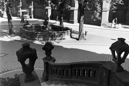 A trip to Liegnitz, Germany 1930s (b/w photo)