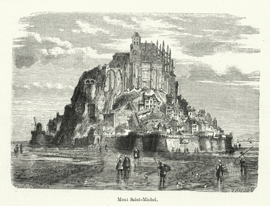 Mont Saint-Michel (engraving)