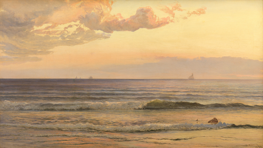 The Pilot Cutter, 1866 (oil on canvas)