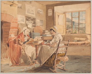 Brathay kitchen (w/c on paper)