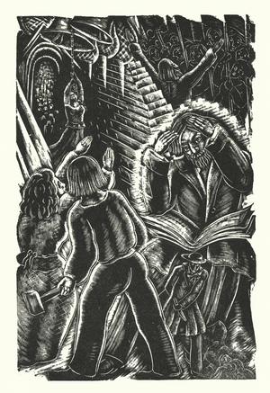 Life of Dostoevsky (woodcut)