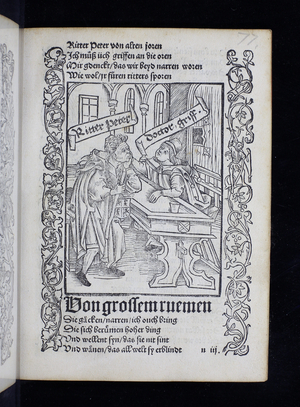 The Ship of Fools, 1499 (woodcut)