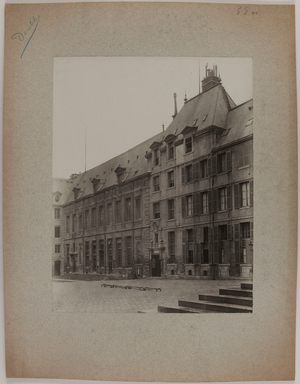 La Sorbonne, Paris, c.1862-1905 (b/w photo)