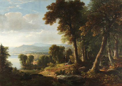 Landscape, 1850 (oil on canvas)