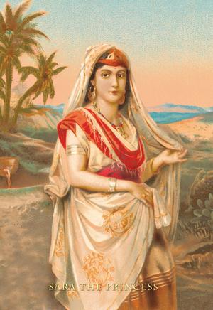 The princess Sara, 1874 (litho)