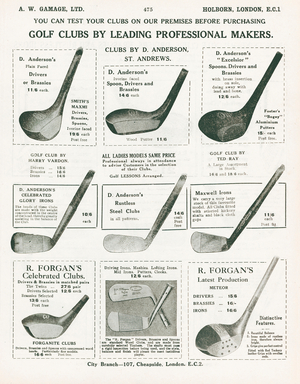 Page from Gamage's General Catalogue (96th edition), c.1927 (litho)