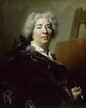 Self-Portrait, c.1725 (oil on canvas)