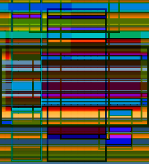 Frameworks, 2017 (mixed media)