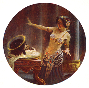 Salome with the Head of John the Baptist (print)
