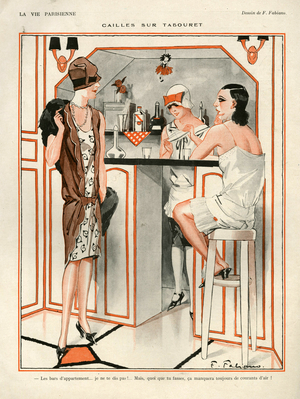 La Vie Parisienne, 1920s (print)