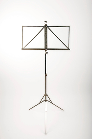 Metal music stand -