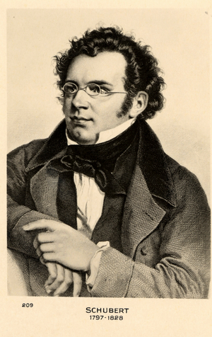 Franz Schubert - portrait