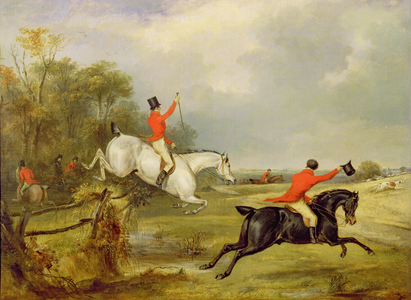 Breaking Cover, Bachelor's Hall (oil on canvas)