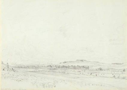 Old Sarum at Noon, 1829 (graphite on wove paper)