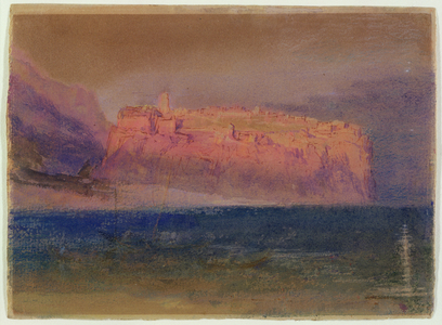 Corsica, (Monaco?) c.1830-35 (w/c on brown paper)
