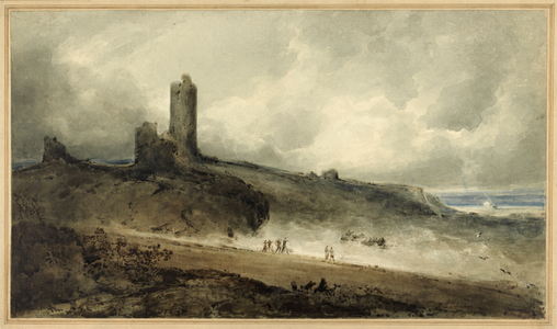 Aberystwyth Castle (w/c on paper)