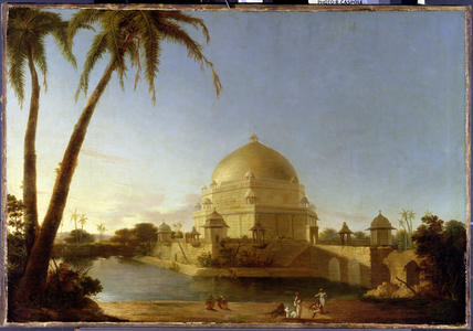 Tomb of Sher Shah, Sasaram, Bihar, c.1790 (oil on canvas)