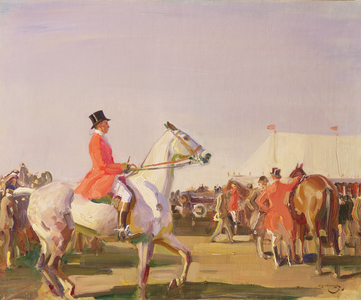 Point-to-Point Meeting (oil on canvas)