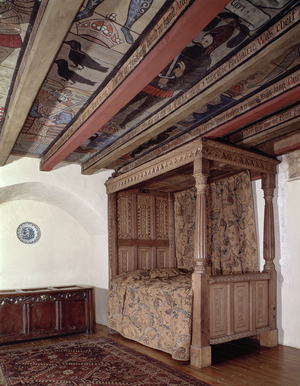 The Room of the Nine Nobles, Crathes Castle, Kincardineshire, Scotland (photo)