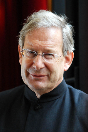 Portrait of Sir John Eliot Gardiner English conductor in 2006.