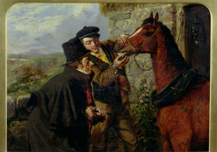 Not Sold Yet (oil on canvas)