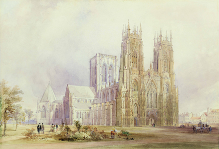 York Minster: north west view