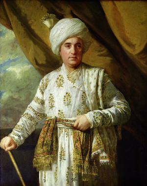 Captain John Foote of the Hon. East India Company, 1761 (oil on canvas)