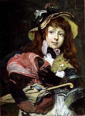 Girl with a Kettle, 1888 (oil on canvas)