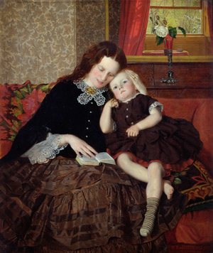 Quiet, 1860 (oil on canvas)
