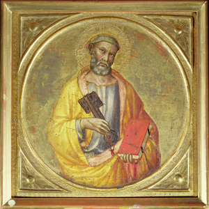 St. Peter the Apostle (tempera on tooled gold ground)