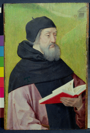 St. Anthony Abbot (oil on panel)