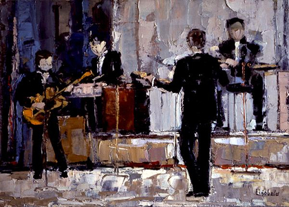 The Quartet (oil on canvas)