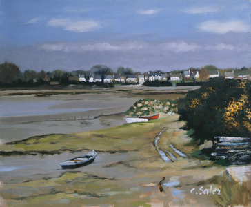 Bamastere, Morbihan (oil on canvas)