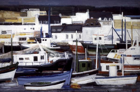 Concarneau (oil on canvas)
