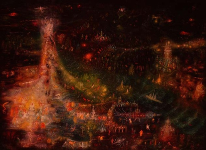 River (oil on canvas)