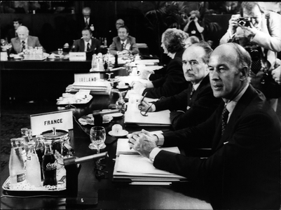 Jul. 14, 1976 - Giscard d'Estaing at the European Summit in Brussels