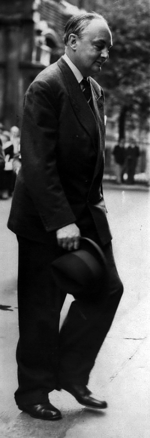 Feb. 01, 1954 - Cabinet meeting on German Army plan. Sir Gladwyn Jebb arrives