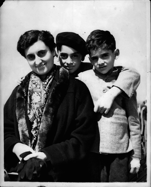 May 04, 1953 - Daughter of Pandit Nehru - Prime Minister of India - Arrived In England.. Keystone Photo Shows: - Mrs. Feroje Gandhi, daughter of the Prime Minister of India - Pandit Nehru - seen aboard the S.S.Batory - on her arrival at Southampton, yesterday.