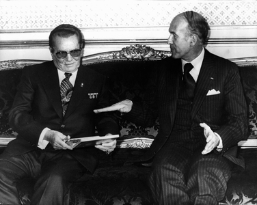 Oct. 10, 1977 - President Tito Of Yugoslavia On Official Visit To France