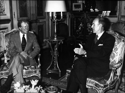 Jan. 05, 1978 - Jimmy Carter and Giscard d'Estaing at the Elysee Palace