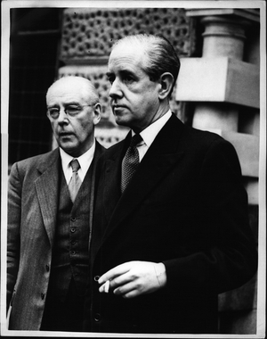 Jun 06, 1953 - Christie Trial Continues At Old Bailey. Doctors Clash: Doctors for the defence and prosecution clashed this afternoon at the Old Bailey trial of John Regineld Holliday Christie. Christie, standing trial on a charge of murdering his wife Ethel, is pleading insanity. First, Dr. J.A. Hobson, psychiatrist at the Middlesex Hospital, sazid: “Christie is sufferening from gross hysteria”. Probably, he said, Christie did not know he was doing wrong when he killed. Second, Dr. J.C.M. Matheson, Brixton Prison's chief medical officer said “I think Christie is sane”. Third, Dr. Desmond Curran,” (Illegible)” at St. George's Hospital said,” I would regard Christie as a highly abnormal character rather than a victim of disease