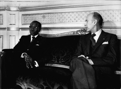 Jun 17, 1978 - Presidents Leopold Senghor and Giscard d'Estaing