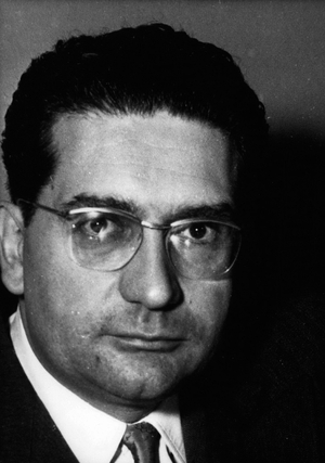 29/11/1958 Portrait of Jacques Soustelle