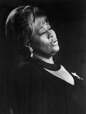 Portrait of Ella Fitzgerald, 1970s