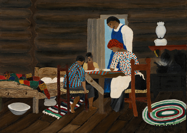 Giving Thanks, c.1942 (oil on panel), Pippin, Horace (1888-1946) / American, The Barnes Foundation, Philadelphia, Pennsylvania, USA, © Barnes Foundation / Bridgeman Images
