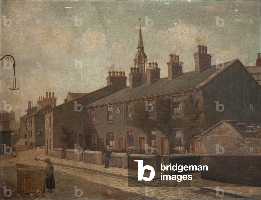Black Abbey Street, 1893 (oil on canvas)