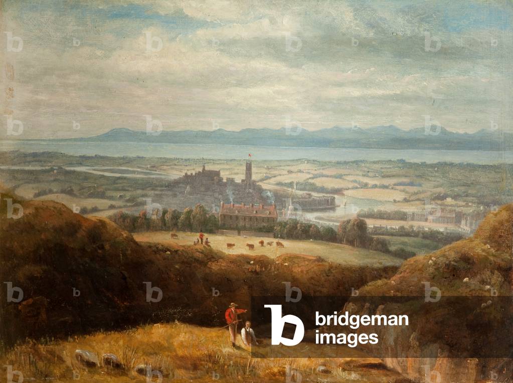 View of Lancaster (oil on canvas)