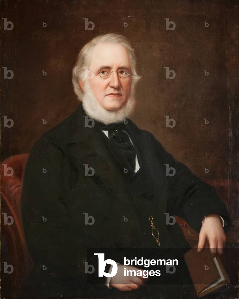 Portrait of a Local Man (oil on canvas)