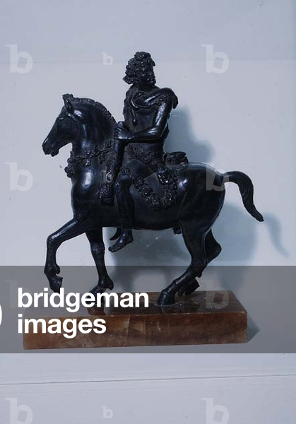 Hercules on Horseback, by Bertoldo di Giovanni (b.1420) (bronze)