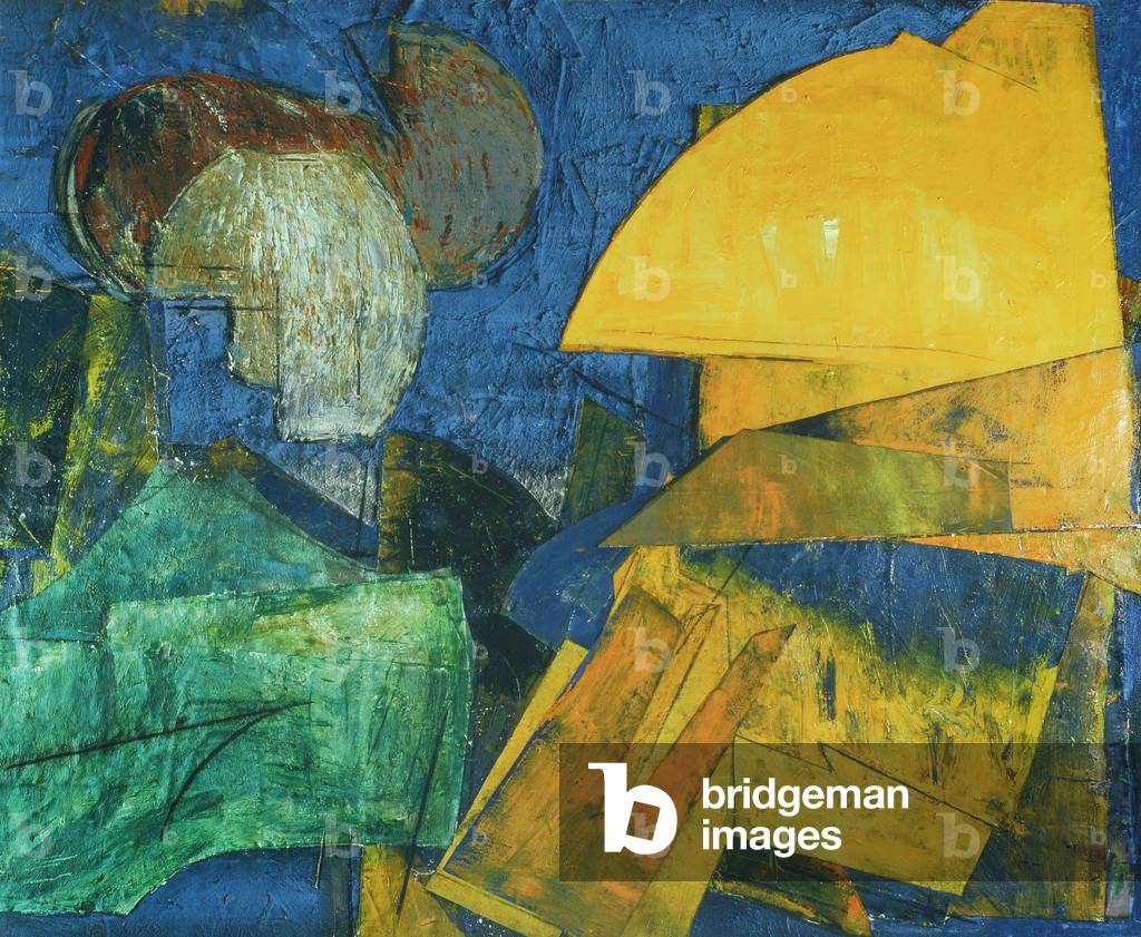 Ostraca V, 1975-78 (acrylic and oil on canvas)